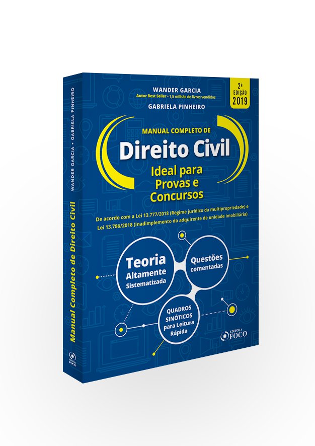 Manual completo de direito civil: ideal para provas e concursos - 2.ed. - 2019.
