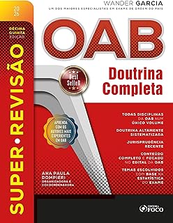 Super-revisão OAB doutrina completa - 15. ed. - 2026