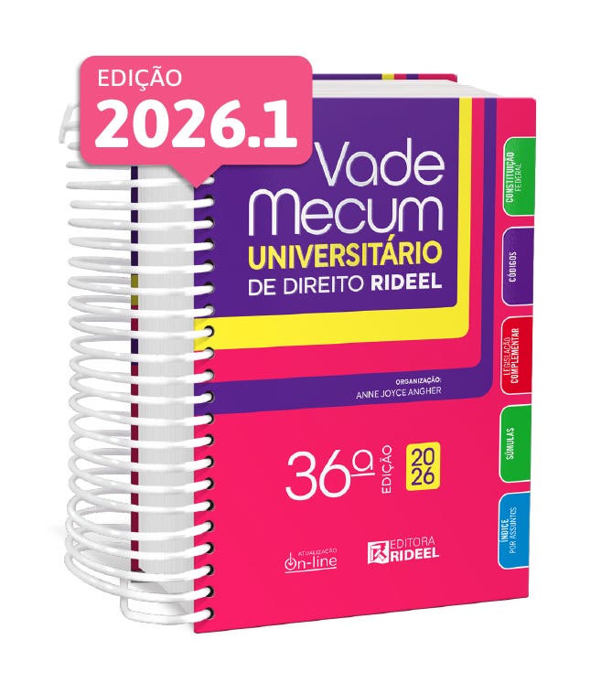 Vade mecum universitário de direito rideel - 2026.1