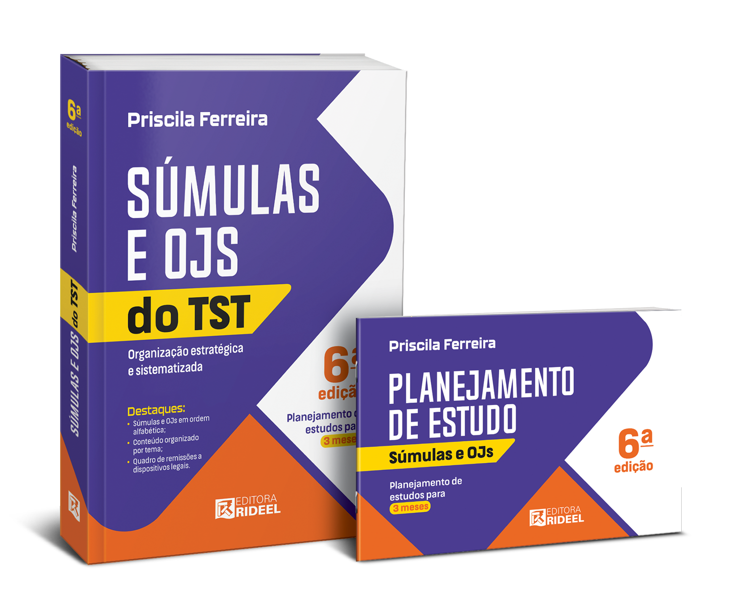 Súmulas e ojs do TST - organização estratégica e sistematizada + planner