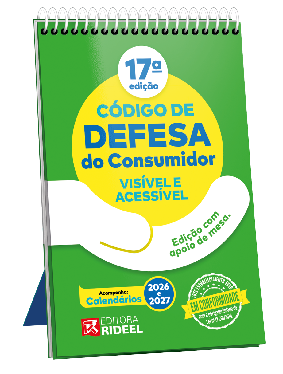 Código de defesa do consumidor - visível e acessível - 17ª edição